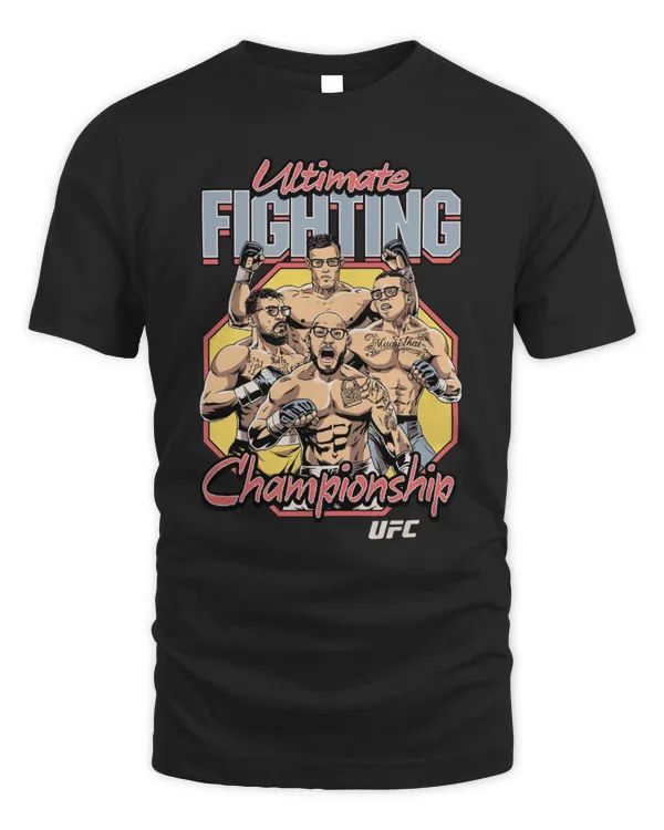 UFC Octagon Data Science T Shirt UFC 317 Merchandise