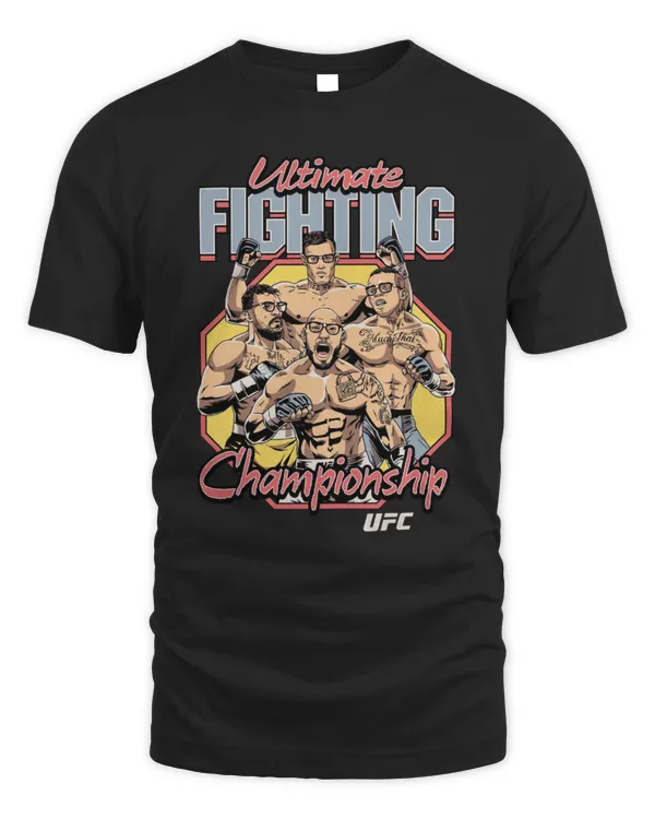UFC Merchandise UFC Octagon Data Science T Shirt